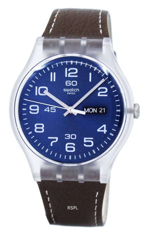 スウォッチ オリジナル毎日友人クオーツ SUOK701 ユニセックス腕時計