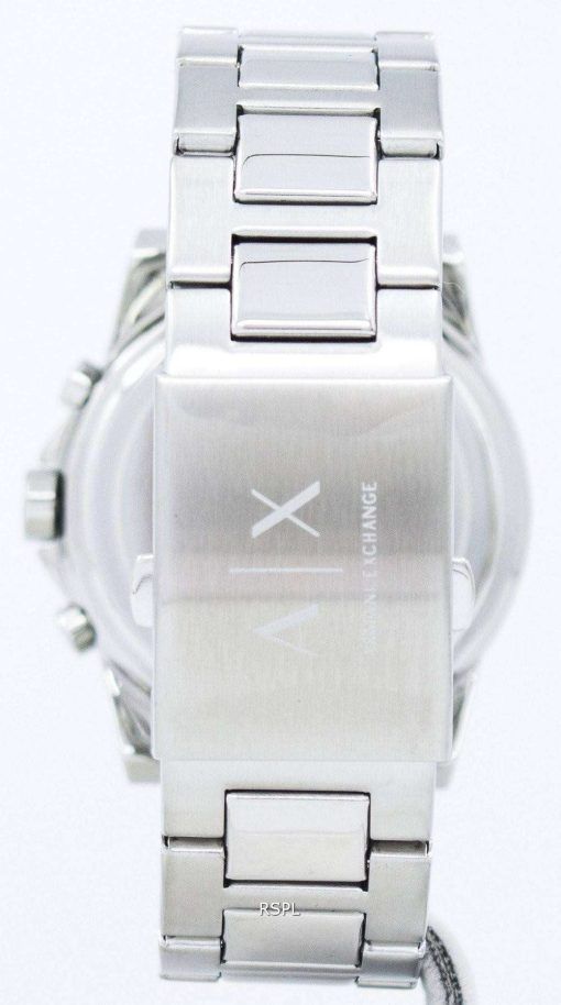 アルマーニエクス チェンジ クロノグラフ ブラック ダイヤル AX2084 メンズ腕時計