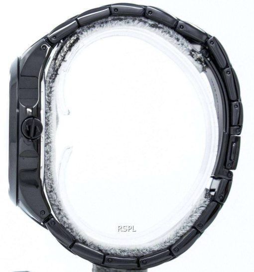 アルマーニエクス チェンジ ブラック ダイアル ステンレス鋼 AX2104 メンズ腕時計
