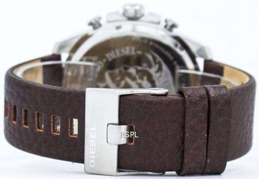 ディーゼル メガ チーフ クロノグラフ ブルー ダイヤル DZ4281 メンズ腕時計