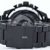 ディーゼル メガ チーフ クォーツ、クロノグラフ グレー ダイヤル ブラック IP DZ4283 メンズ腕時計