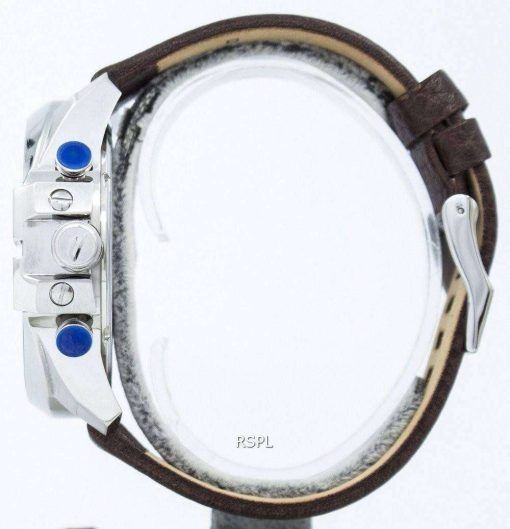 ディーゼル メガ チーフ クロノグラフ グレー ダイヤル DZ4290 メンズ腕時計