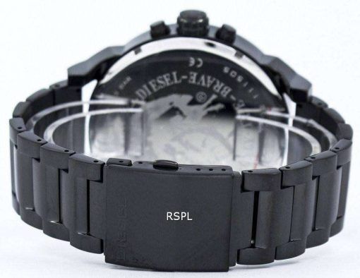 ディーゼルさんパパ 2.0 特大クロノグラフ ブラック ダイヤル DZ7312 メンズ腕時計