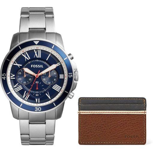 化石グラント スポーツ クロノグラフ クォーツ FS5336SET メンズ腕時計