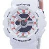 カシオベビー-G の耐衝撃性世界時間アナログ デジタル BA 110PP 7A2 レディース腕時計
