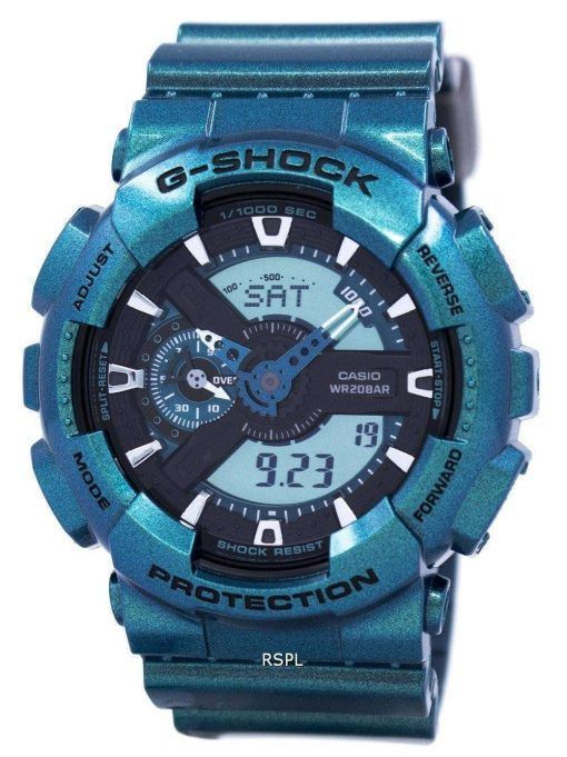 カシオ G-ショック ショック耐性の世界時間アナログ デジタル GA 110NM-3 a メンズ腕時計