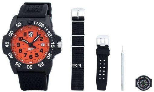 ルミノックス スコット カッセル UVP セット 3500 シリーズ水晶 XS.3509.SC.SET メンズ腕時計