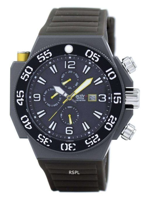 ウェスター クオーツ 1000 M 90075GGN466 メンズ腕時計