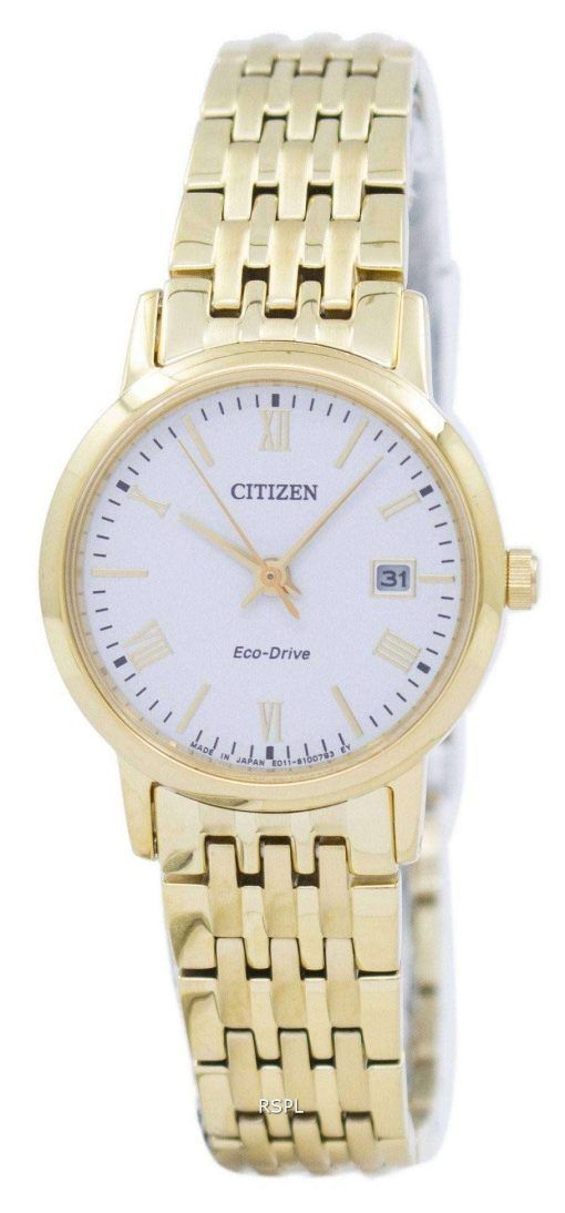 市民エコドライブ アナログ EW1582 54 a レディース腕時計