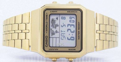 カシオ目覚まし世界時間デジタル A500WGA 9DF メンズ腕時計