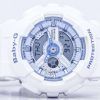 カシオベビー-G の耐衝撃性世界時間アナログ デジタル 7 a BA 110BE レディース腕時計