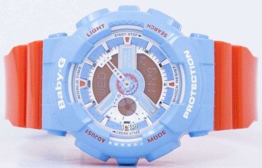 カシオベビー-G 世界時間耐衝撃性アナログ デジタル 2 a BA 110NC レディース腕時計