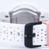 カシオベビー-G の耐衝撃性世界時間アナログ デジタル BA 110PP 7A2 レディース腕時計