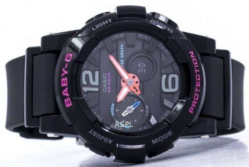 カシオベビー-G の耐衝撃性潮グラフ アナログ デジタル BGA-180-1 b レディース腕時計