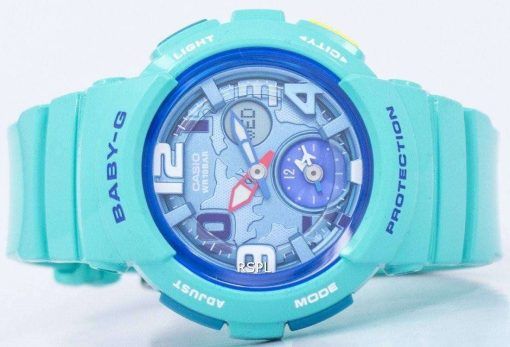 カシオベビー-G 世界時間デュアル ダイヤル アナログ デジタル BGA-190-3B レディース腕時計