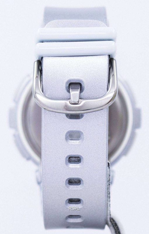 カシオベビー-G の衝撃耐性世界時間アナログ デジタル BGA-195-8 a レディース腕時計