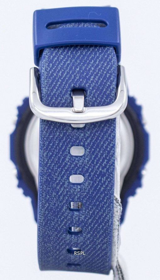 カシオベビー-G のデニムがアラームのデジタル 200 M BGD 560DE 2 レディース腕時計