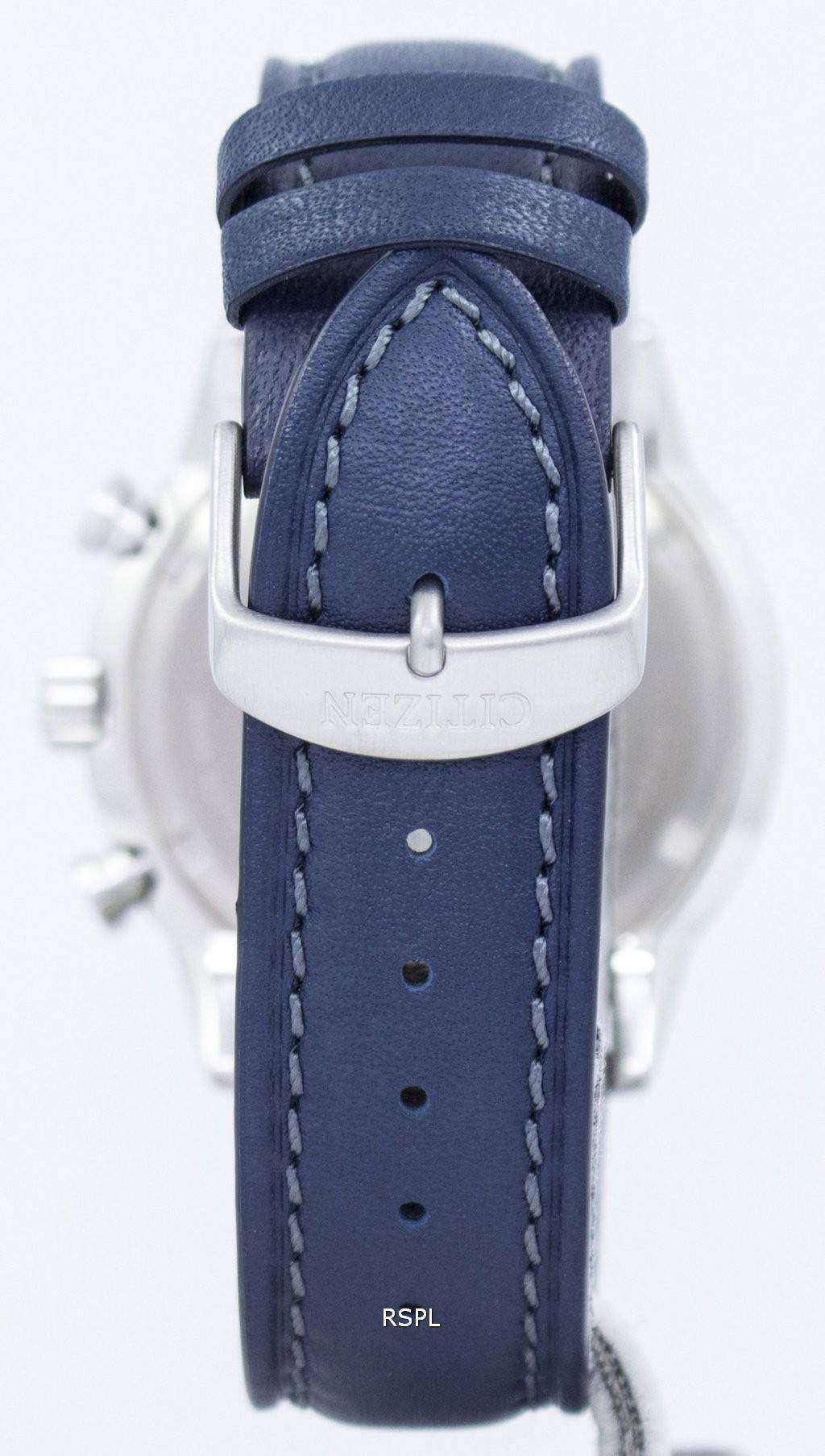 市民エコ ・ ドライブ クロノグラフ タキメーター CA4031-07 L メンズ腕時計