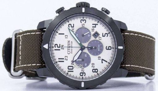 市民軍のエコドライブ クロノグラフ CA4095-04 H メンズ腕時計