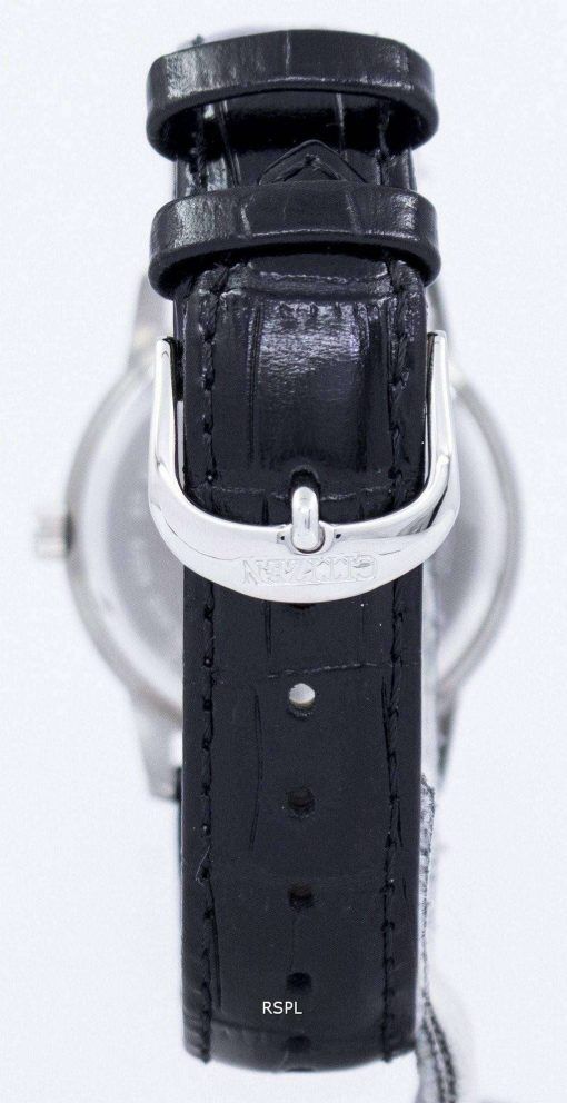 市民クロノグラフ クォーツ ダイヤモンド アクセント ED8090-11 D レディース腕時計