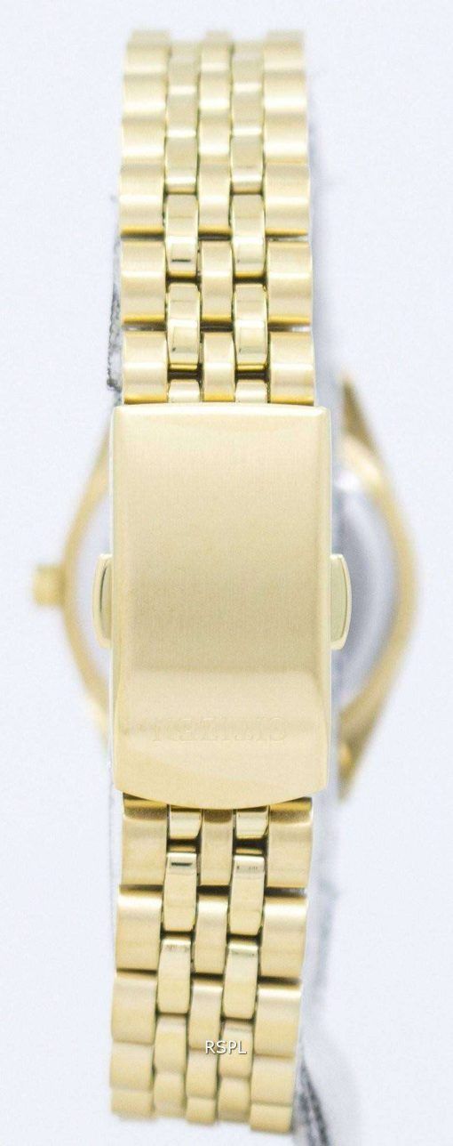 市民アナログ水晶ダイヤモンド アクセント EU6052-53 P レディース腕時計