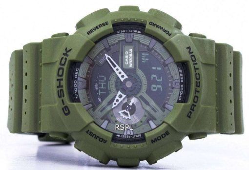 カシオ G-ショック ショック耐性の世界時間目覚ましアナログ デジタル GA 110LP-3 a メンズ腕時計