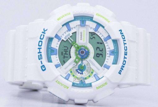 カシオ G-ショック スポーツ衝撃世界時間アナログ デジタル GA 110WG-7 a メンズ腕時計