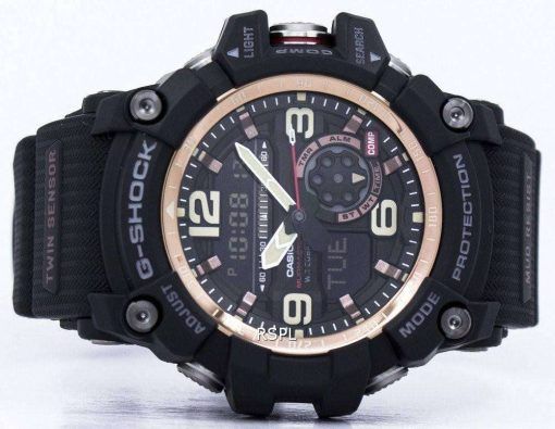 カシオ G ショック Mudmaster アナログ デジタル衝撃耐性 200 M GG-1000RG-1 a メンズ腕時計