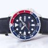 セイコー自動ダイバーズ比黒革 SKX009J1 LS6 200 M メンズ腕時計