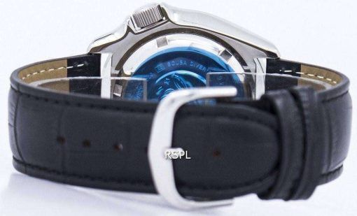 セイコー自動ダイバーズ比黒革 SKX011J1 LS6 200 M メンズ腕時計