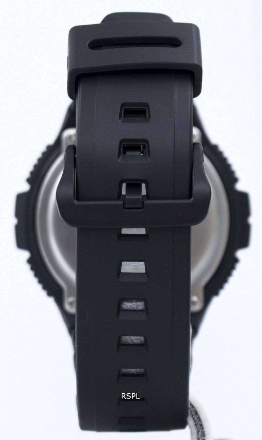 カシオ照明厳しい太陽ラップ メモリ アラーム デジタル W S220 1BV メンズ腕時計