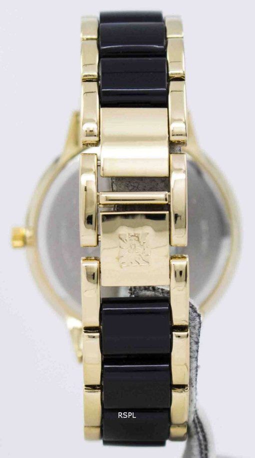 アン ・ クライン石英 1412BKGB レディース腕時計