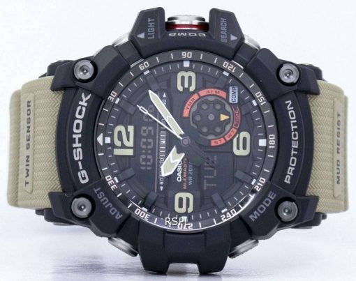 カシオ G ショック Mudmaster アナログ デジタル ツイン センサー GG 1000 1A5 メンズ腕時計