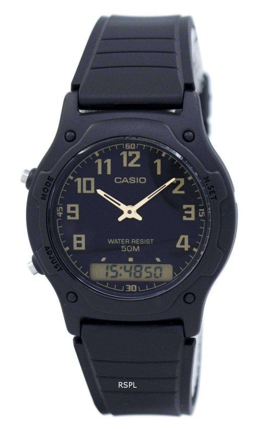 カシオ アナログ デジタル クオーツ AW 49 H 1BV AW49H 1BV メンズ腕時計