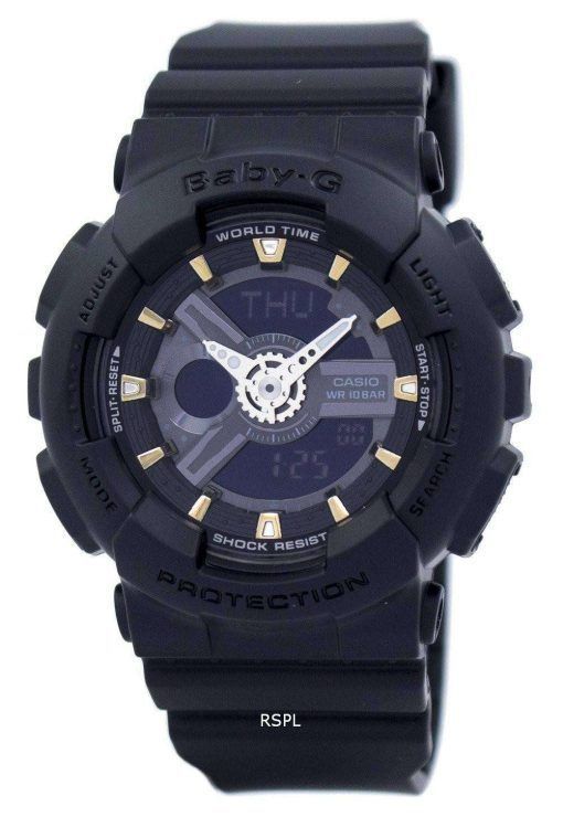 カシオベビー-G 世界時間アナログ デジタル BA-110GA-1 a BA110GA-1 a レディース腕時計