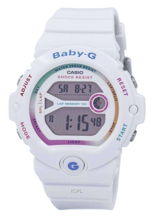 カシオベビー-G の衝撃耐性デジタル BG-6903-7 C BG6903-7 C 女性の腕時計