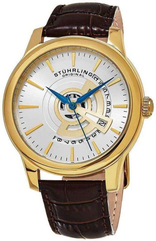 Stuhrling 交響曲石英 787.03 メンズ腕時計