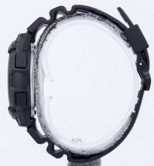 カシオ青年照明時間世界世界地図 AE 1100 w 1BV AE1100W 1BV メンズ腕時計