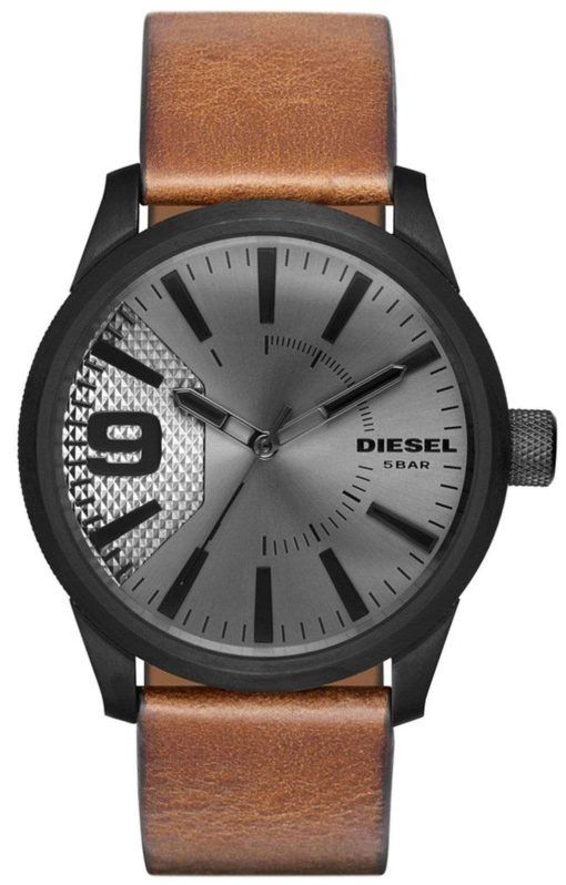 ディーゼルの時間枠の石目やすり石英 DZ1764 メンズ腕時計