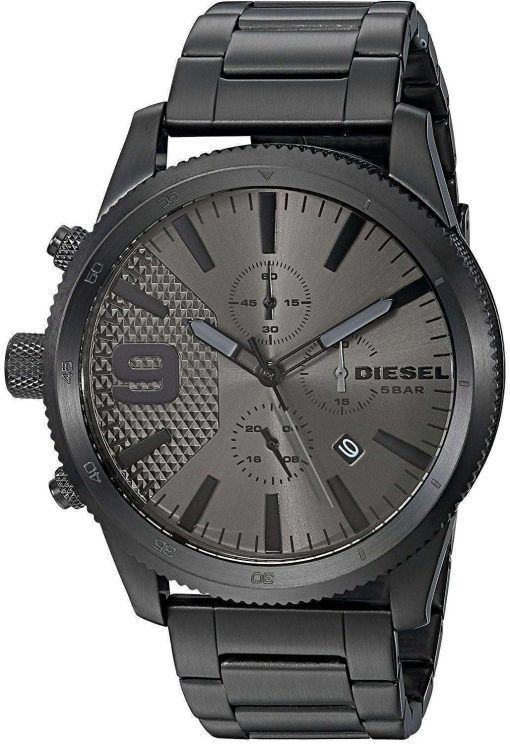 ディーゼルは、クロノグラフ クォーツ DZ4453 メンズ腕時計の石目やすり