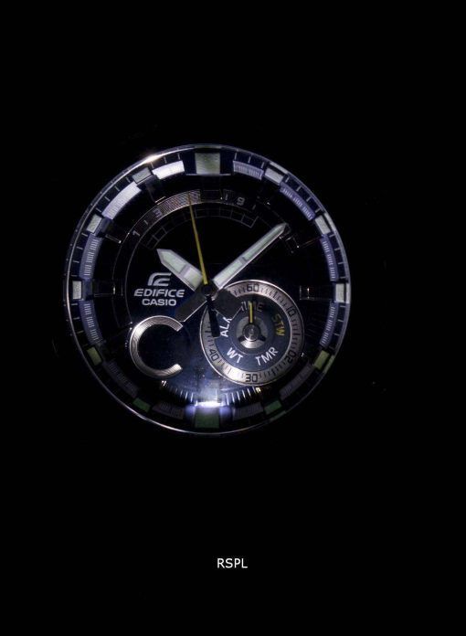 カシオ エディフィス クロノグラフ タキメーター アナログ デジタル時代 600 L 2AV ERA600L-2AV メンズ腕時計