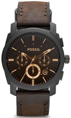 化石機械クロノグラフ FS4656 メンズ腕時計