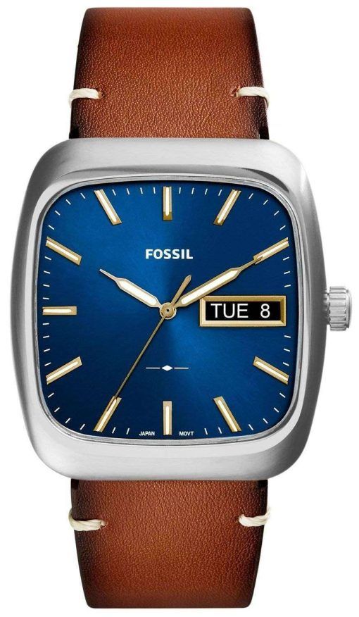 化石ラザフォード石英 FS5334 メンズ腕時計