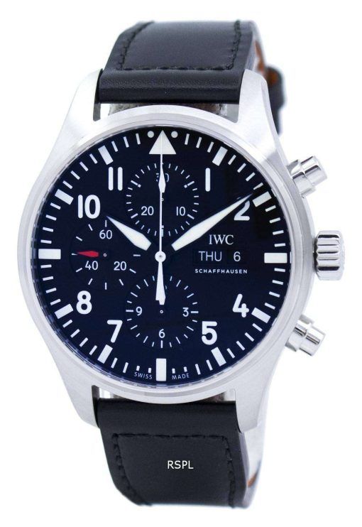 IWC シャフハウゼン パイロット クロノグラフ自動 IW377709 メンズ腕時計