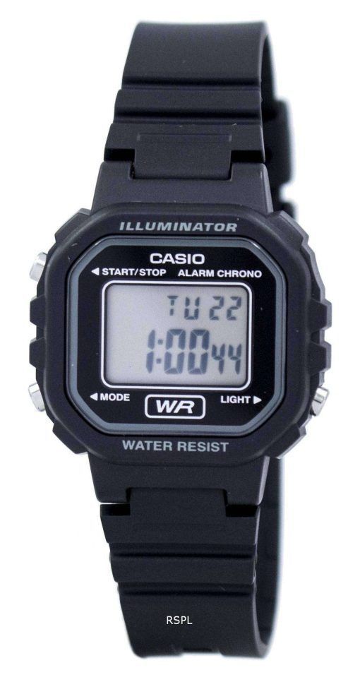 カシオ青年照明クロノ アラーム デジタル 1 b ラ-20WH LA20WH-1B レディース腕時計
