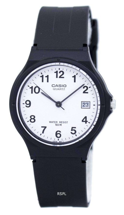 カシオ石英アナログ MW-59-7BVDF MW-59-7BV 男性用の腕時計