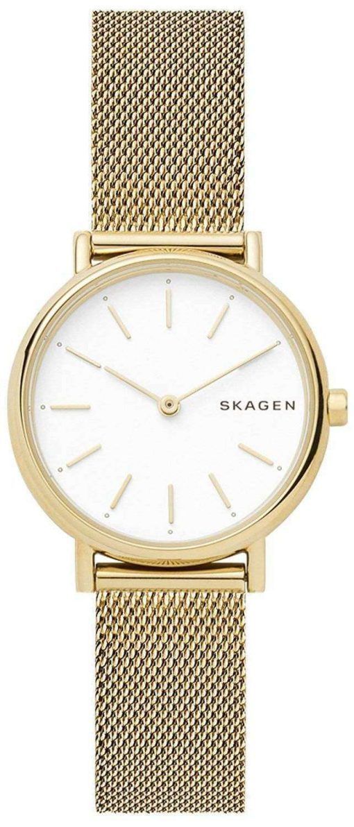 スカーゲン署名スリム石英 SKW2693 レディース腕時計