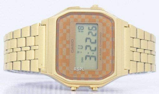 カシオ ヴィンテージ クロノグラフ アラーム デジタル A159WGEA 9A メンズ腕時計