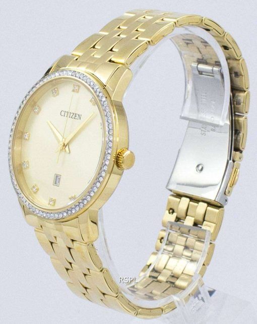 市民アナログ水晶ダイヤモンド アクセント BI5032-56 P メンズ腕時計