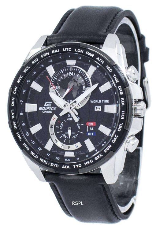 カシオ世界時間石英 EFR 550 L 1AV EFR550L-1AV メンズ腕時計